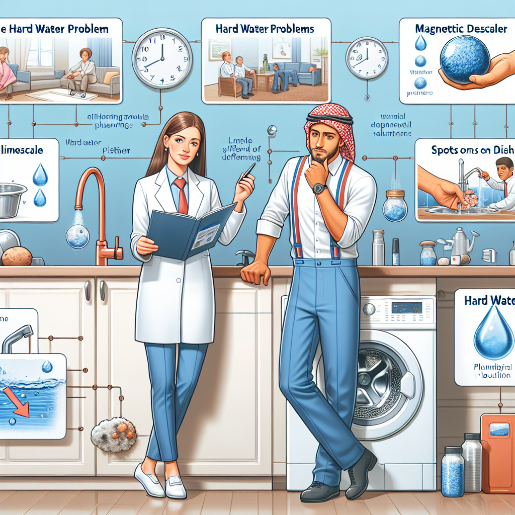 how do plumbing services address hard water problems 1