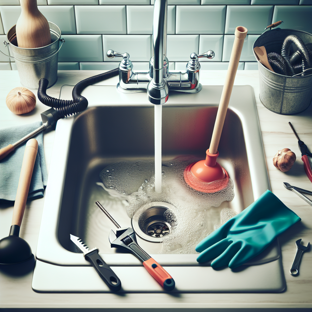 What Are Effective Ways To Unclog A Kitchen Sink?