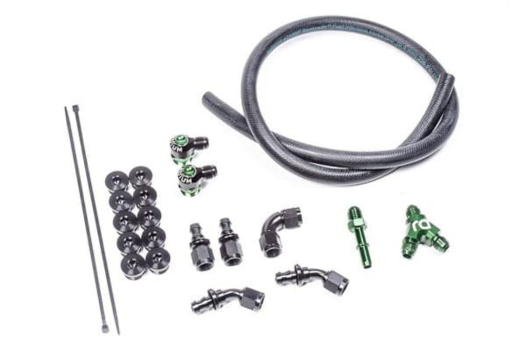 Radium Engineering Fuel Rail Plumbing Kit Compatible with 2013+ Scion FR-S/Subaru BRZ/Toyota
