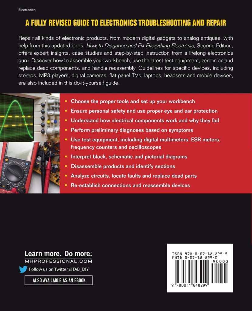 How to Diagnose and Fix Everything Electronic, Second Edition     2nd Edition